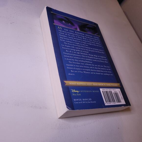 Kingdom Keepers Shell Game Book 5 by Ridley Pearson Disney Book Paperback - Picture 3 of 4